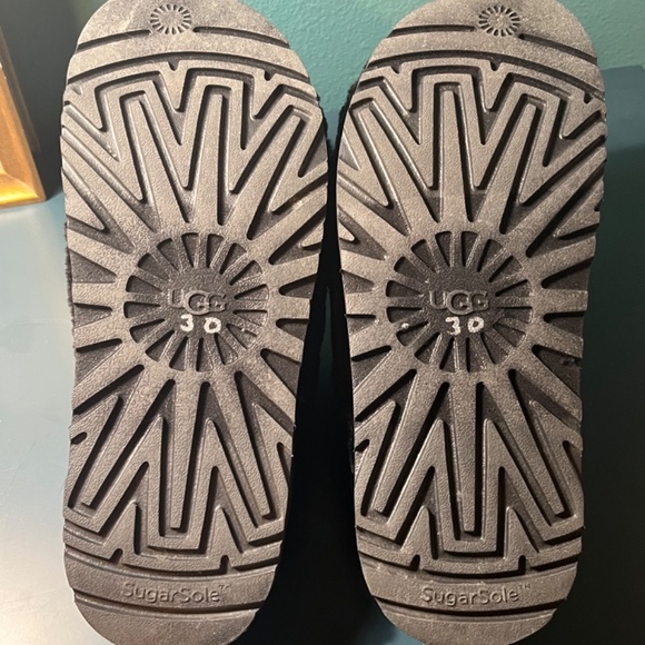 Ugg Fuzz Sugar Slide Black size 9 - Picture 10 of 12